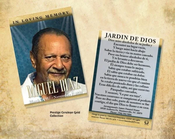 Laminated Prayer Cards: Prestige Collection - Image 4